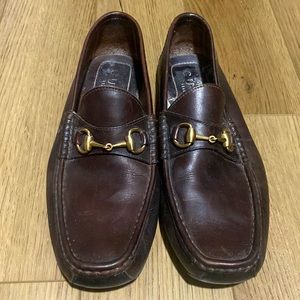 Vintage Mens Gucci loafers